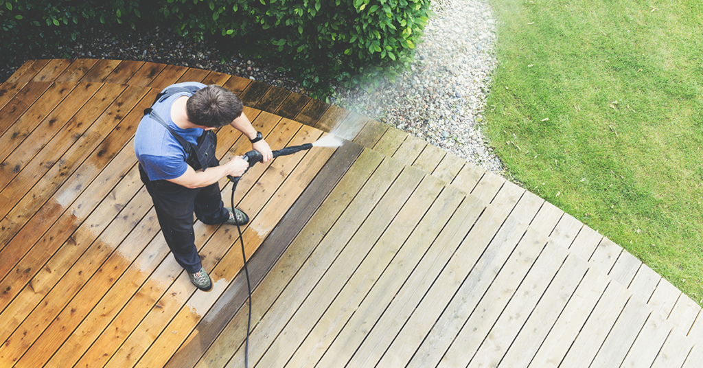 power washing